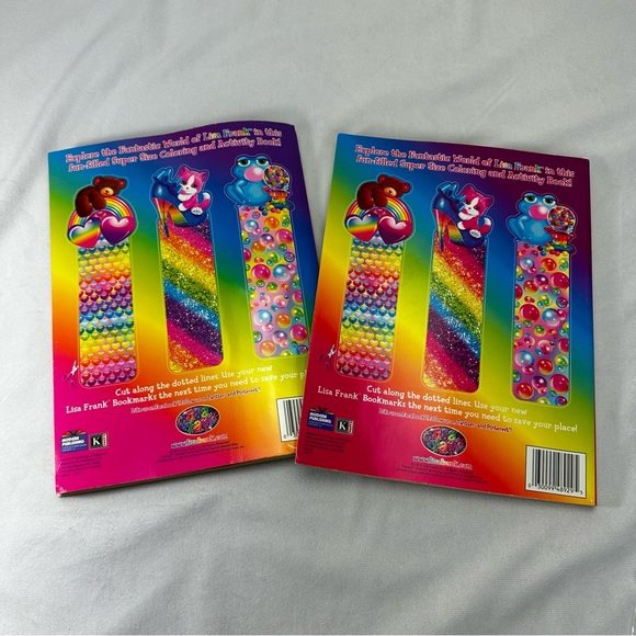 Lisa Frank Coloring Book 2015 Loot Bag Hunter And Forest Activity Girls Rainbow - Picture 7 of 10